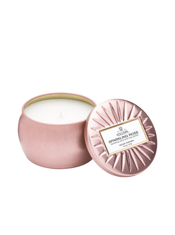 Sparkling Rose Petite Candle