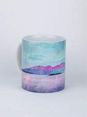 Ceramic Mug, Arran Over Sound of Bute
